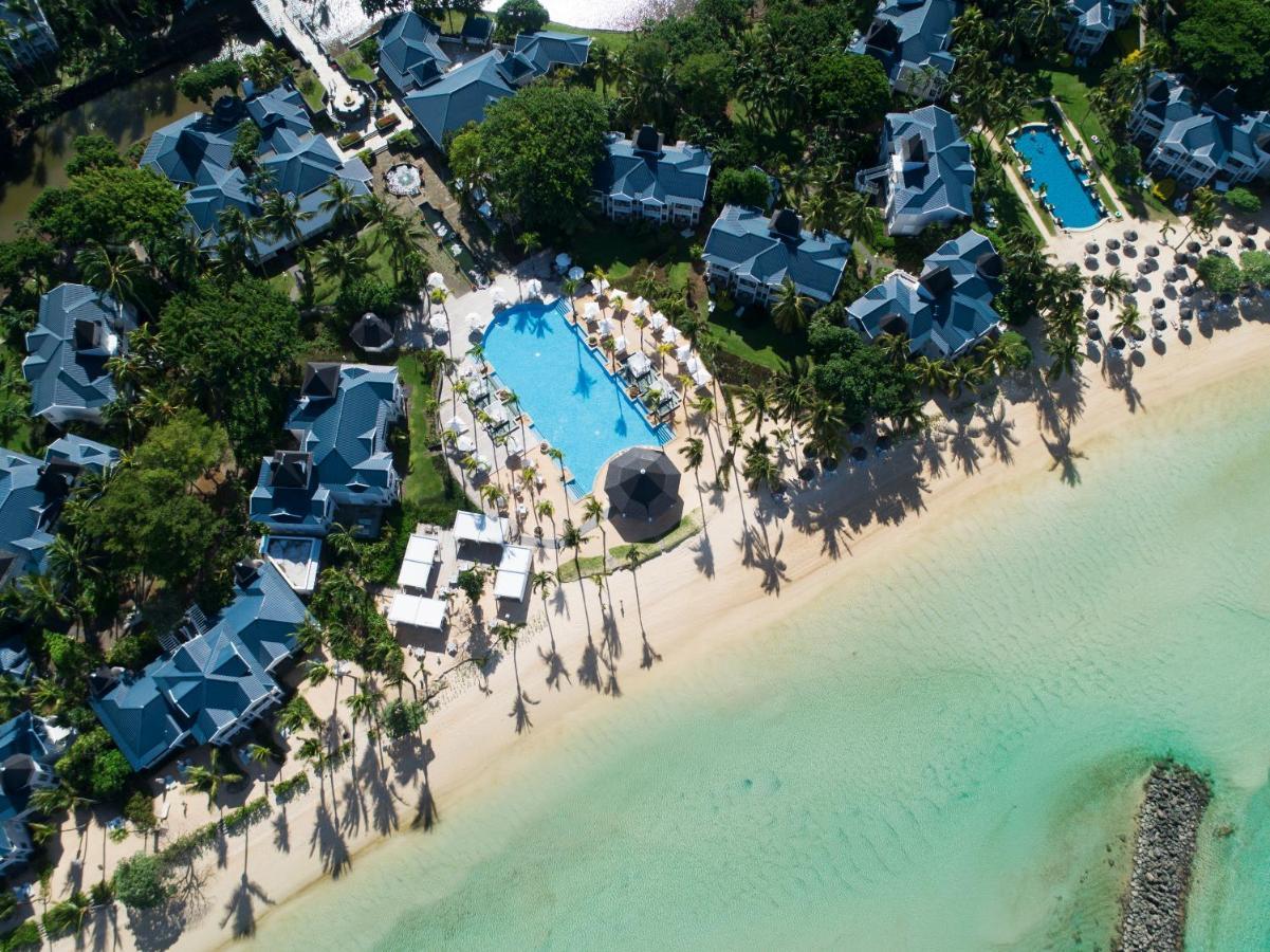 Heritage Le Telfair Golf&Wellness Resort Bel Ombre Exterior foto Aerial view of the resort