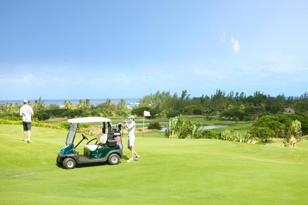 Heritage Le Telfair Golf&Wellness Resort Bel Ombre Exterior foto Golf cart